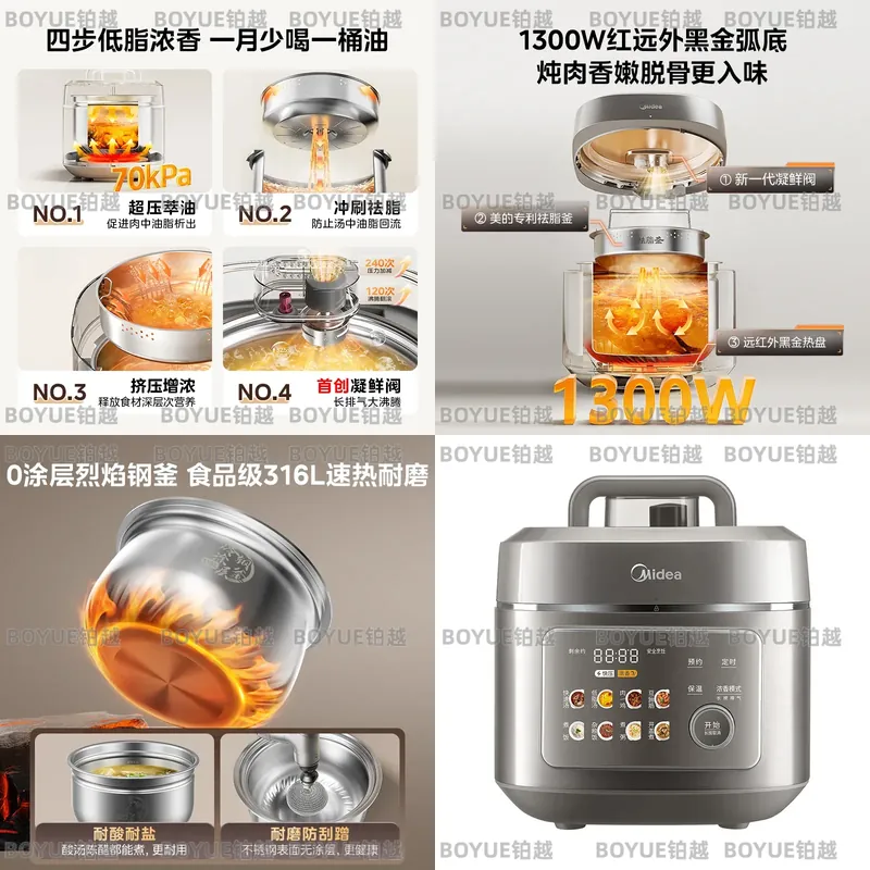 Kitchen Appliances Lowes - Cuisinière à pression électrique grande capacité