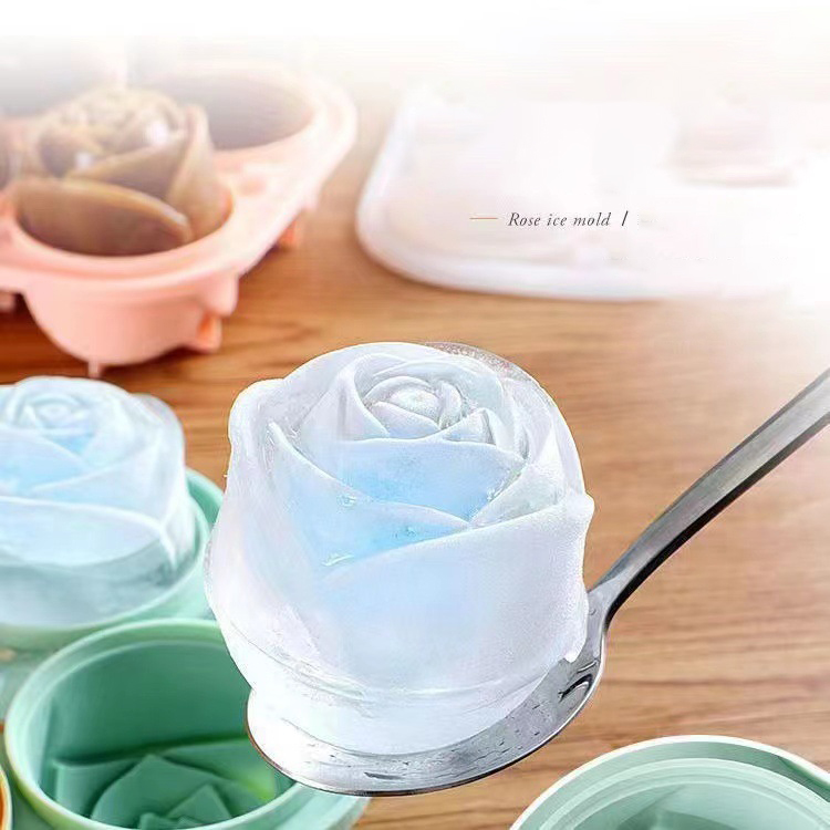Kitchen Appliances Shelves - Moules à glace Rose 3D, 4