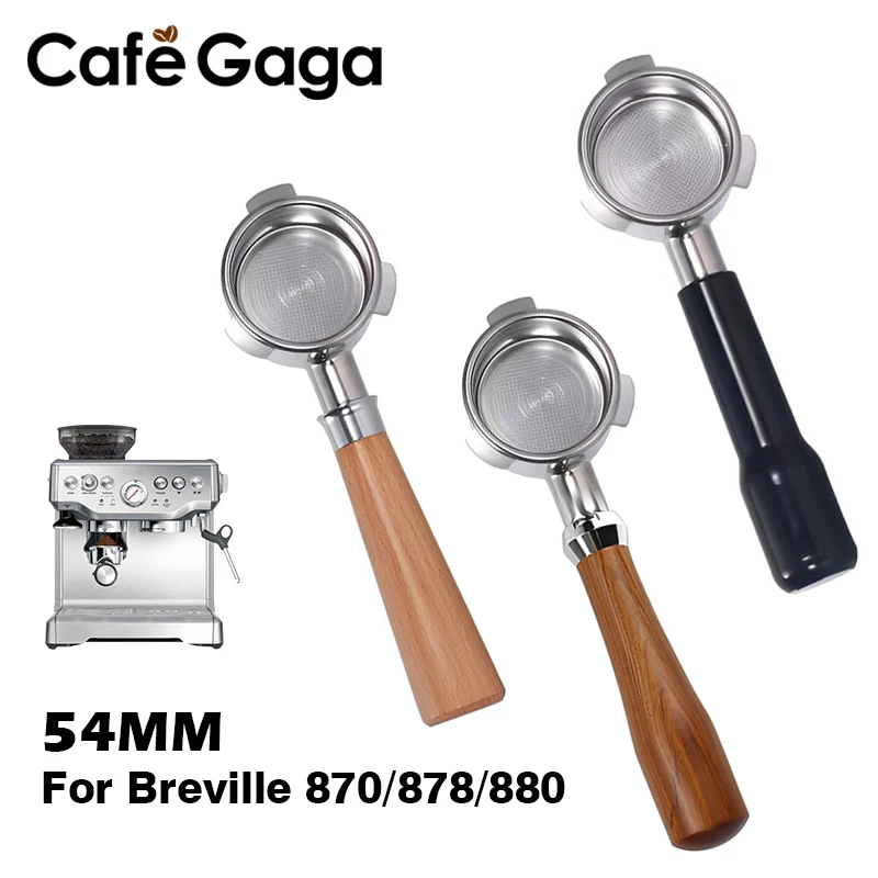Breville Espresso Bes870 - Porte-filtre à café sans fond, 54mm,