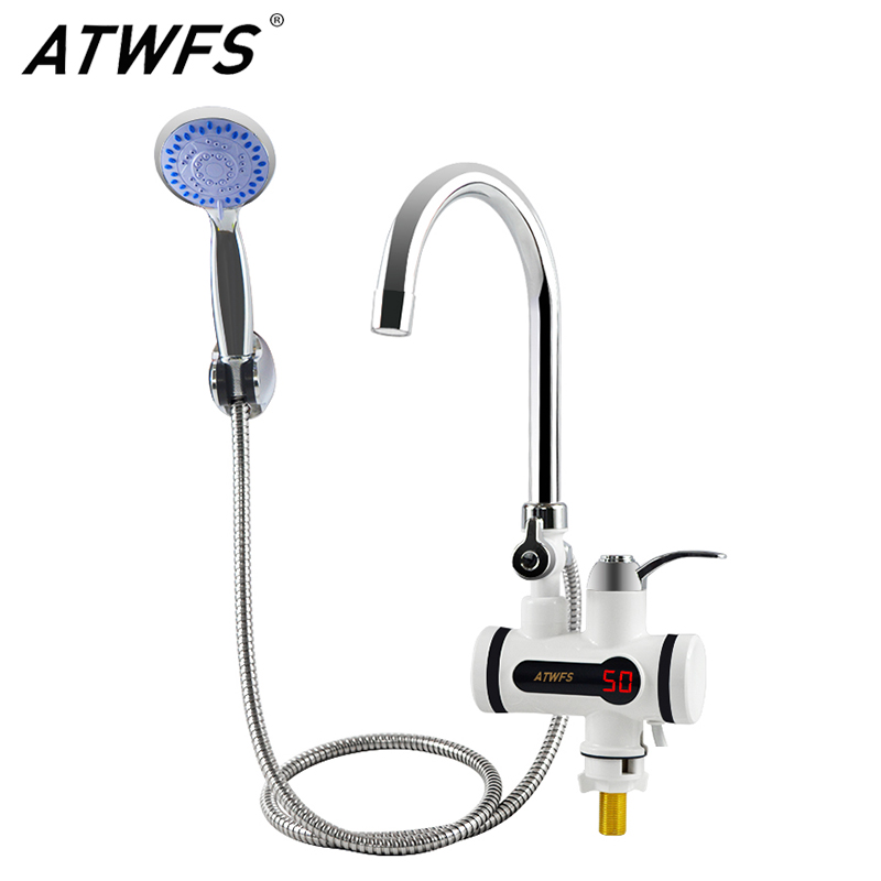 Kitchen Appliances And Utensils - ATWFS 3000W chauffe-eau sans réservoir robinet