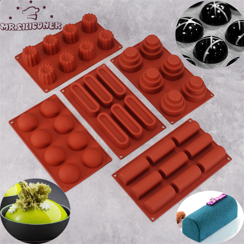 Kitchen Appliances On Sale - Moules ronds demi-sphère en Silicone, boule