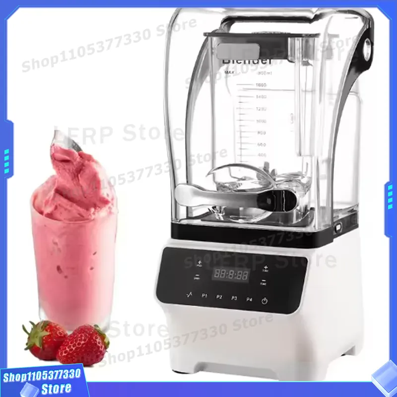 Blender High Power - Blender commercial robuste de 2200W, silencieux,