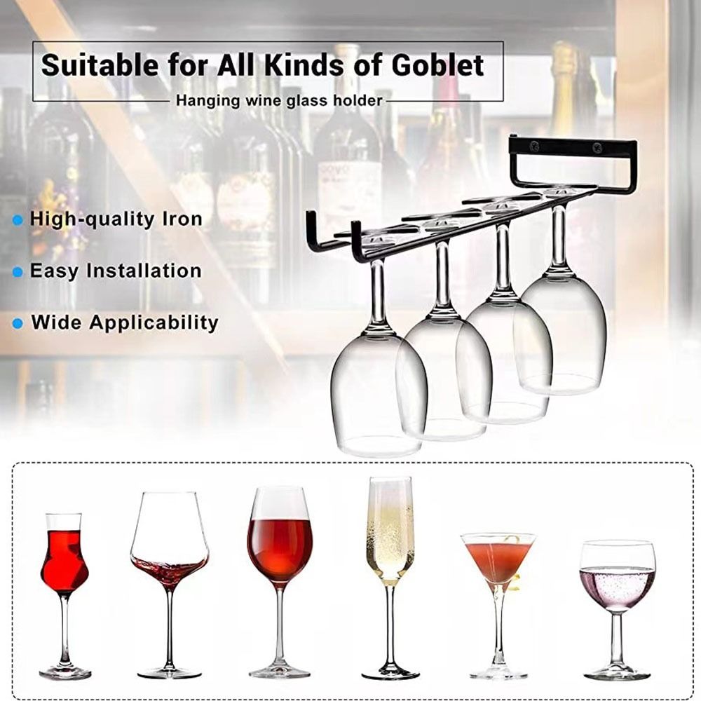 Support mural pour verres à pi - Kitchen Appliances Shelves avis et prix