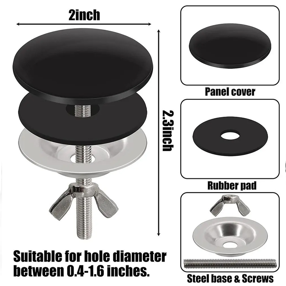 Cache-trou de lavabo en acier  - Kitchen Appliances And Utensils avis et prix