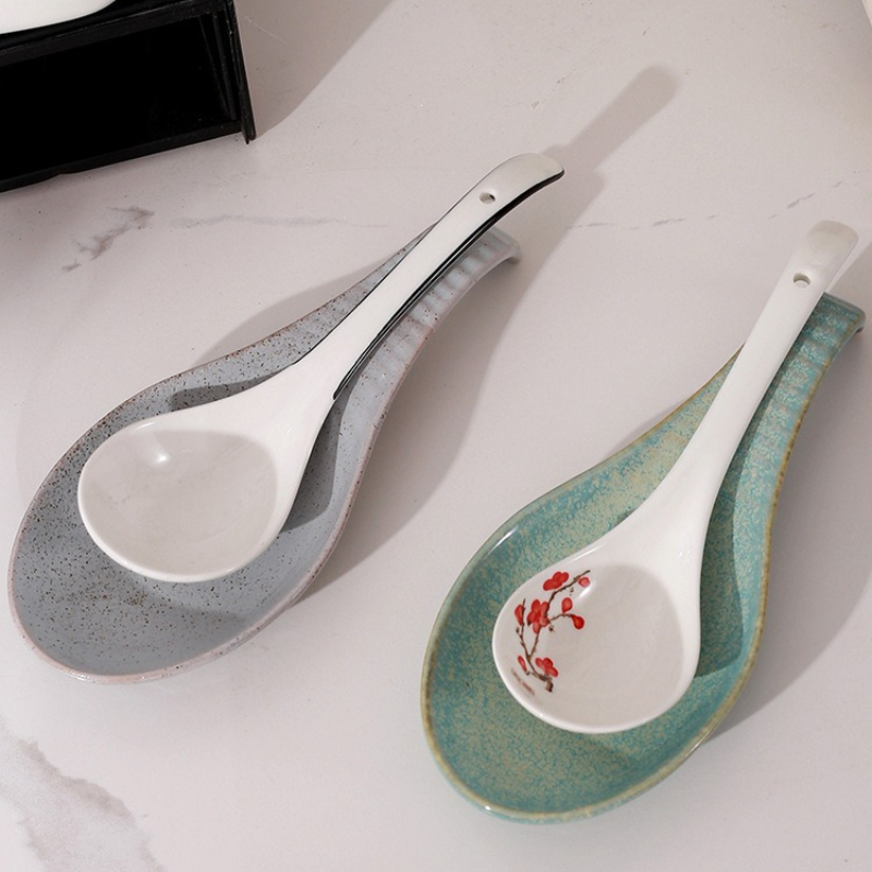 Repose-cuillère en céramique p - Kitchen Appliances Shelves avis et prix